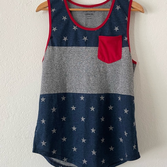 Carbon Other - 4th of July Carbon Stars and Stripes tank top